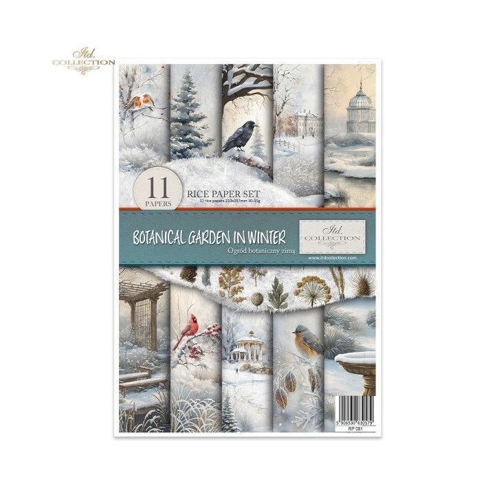 Creatieve set RP081 Botanische tuin in de winter