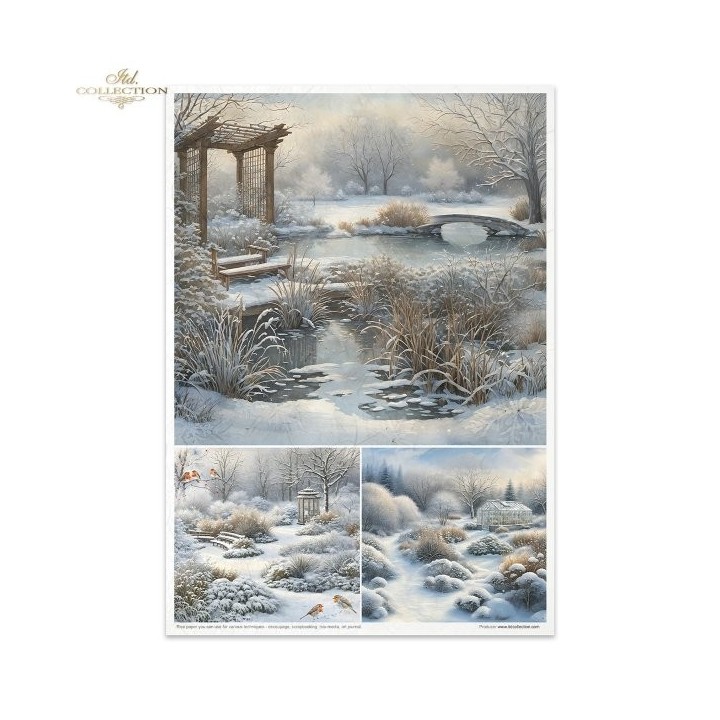 Creatieve set RP081 Botanical Garden in Winter