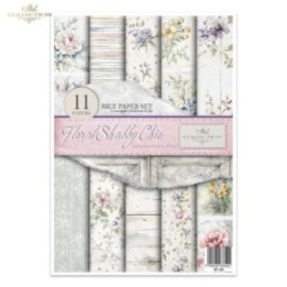 Creatieve set RP085 Bloemen Shabby Chic