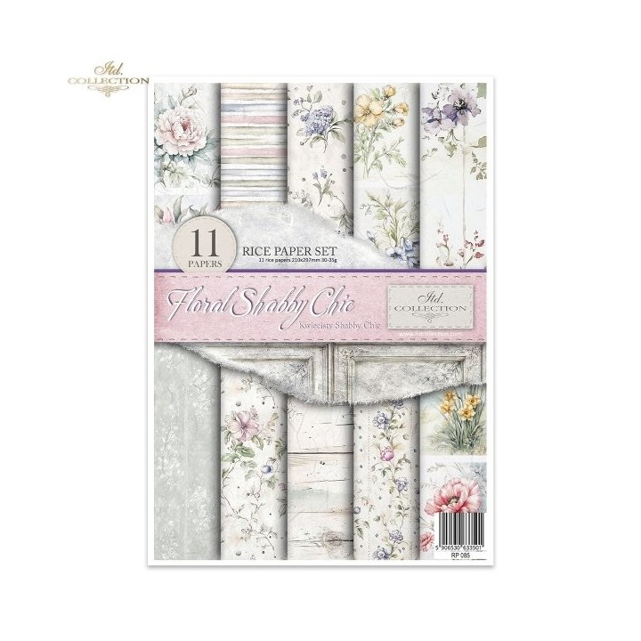 Creatieve set RP085 Bloemen Shabby Chic