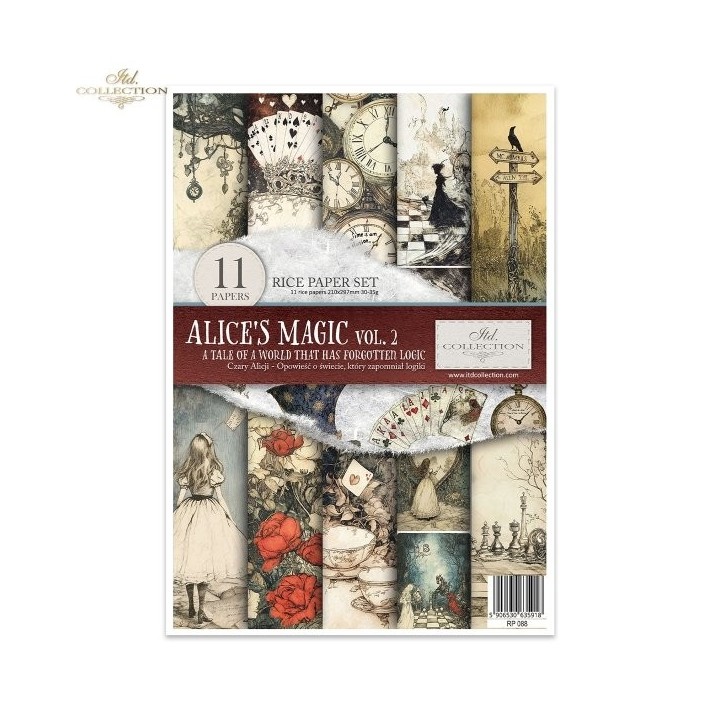 Creatieve set RP088 Alice's magie - Een verhaal over een wereld die de logica is vergeten
