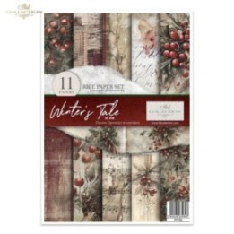 Creatieve set RP090 Winter's Tale in rood