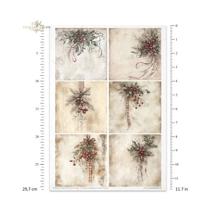 Creatieve set RP090 Winter's Tale in rood