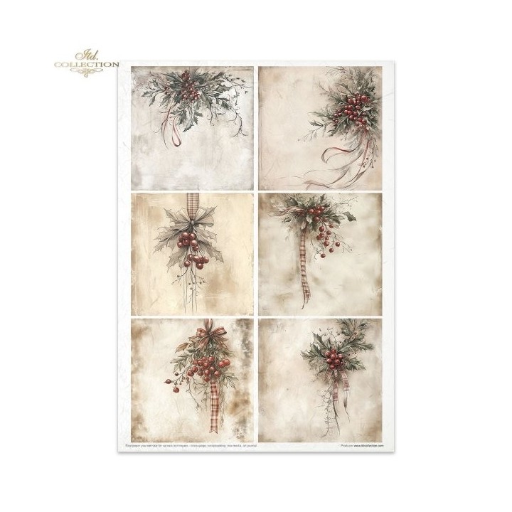 Creatieve set RP090 Winter's Tale in rood
