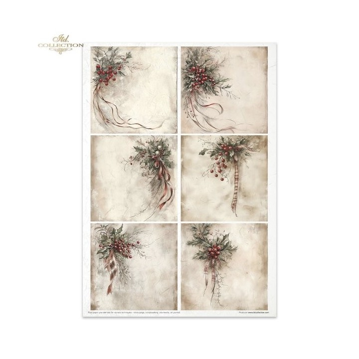 Creatieve set RP090 Winter's Tale in rood