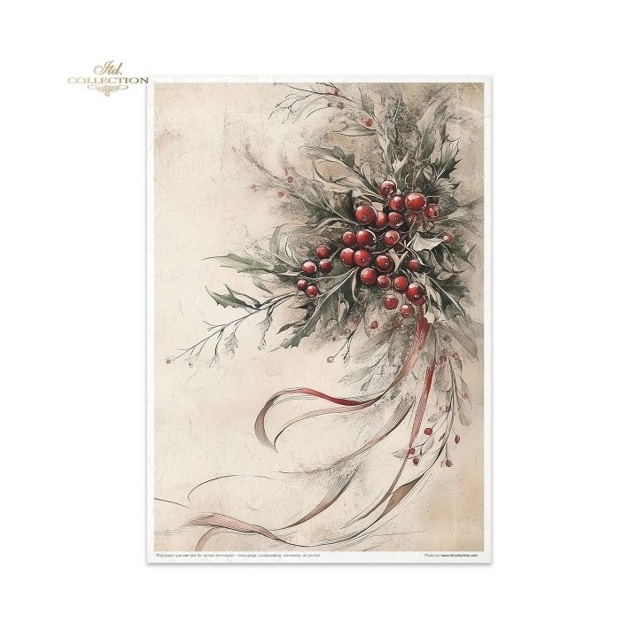 Creatieve set RP090 Winter's Tale in rood