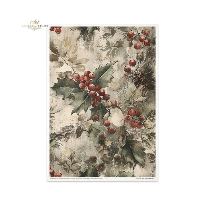 Creatieve set RP090 Winter's Tale in rood
