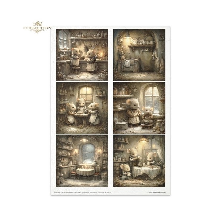 Creatieve set RP095 Muizenwereld - Thuis is waar het hart is