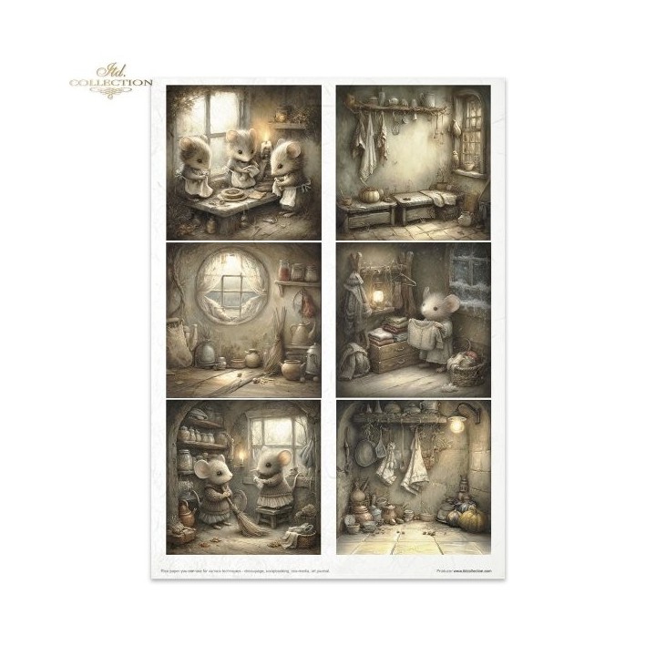 Creatieve set RP095 Muizenwereld - Thuis is waar het hart is