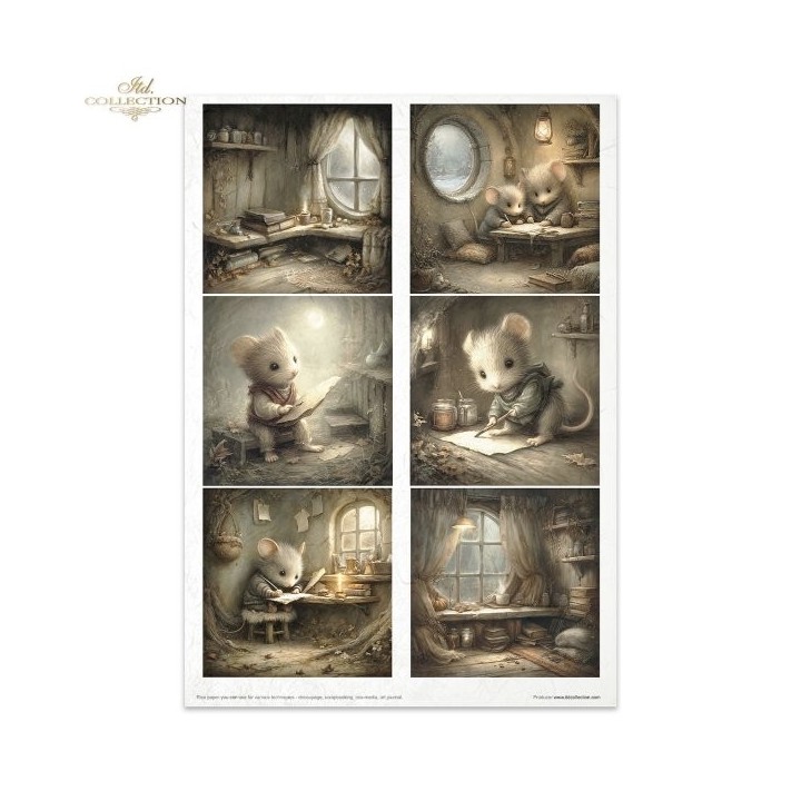 Creatieve set RP095 Muizenwereld - Thuis is waar het hart is