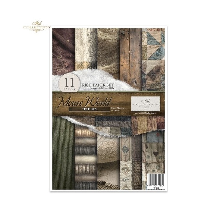 Creatieve set RP096 Muizenwereld - Texturen
