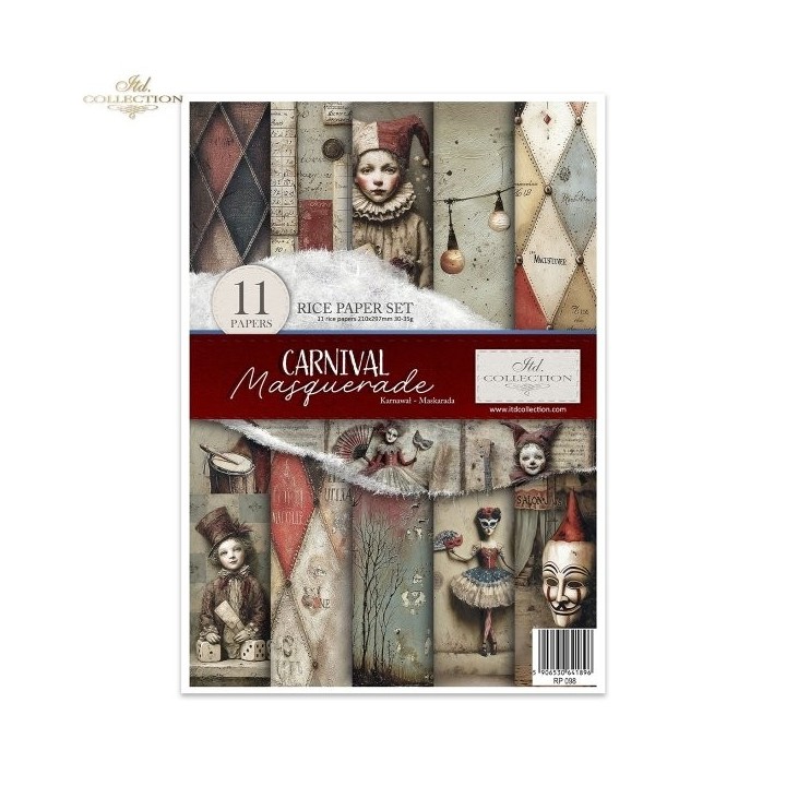 Creatieve set RP098 Carnaval - Maskerade