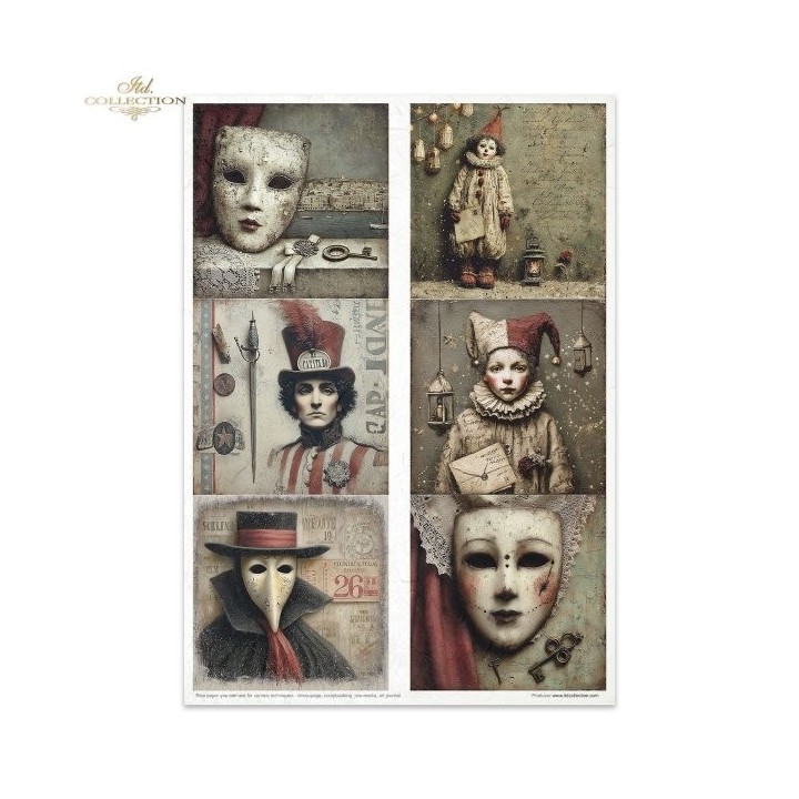 Creatieve set RP098 Carnaval - Maskerade