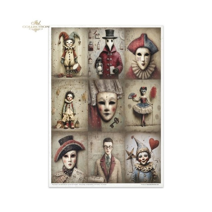 Creatieve set RP098 Carnaval - Maskerade