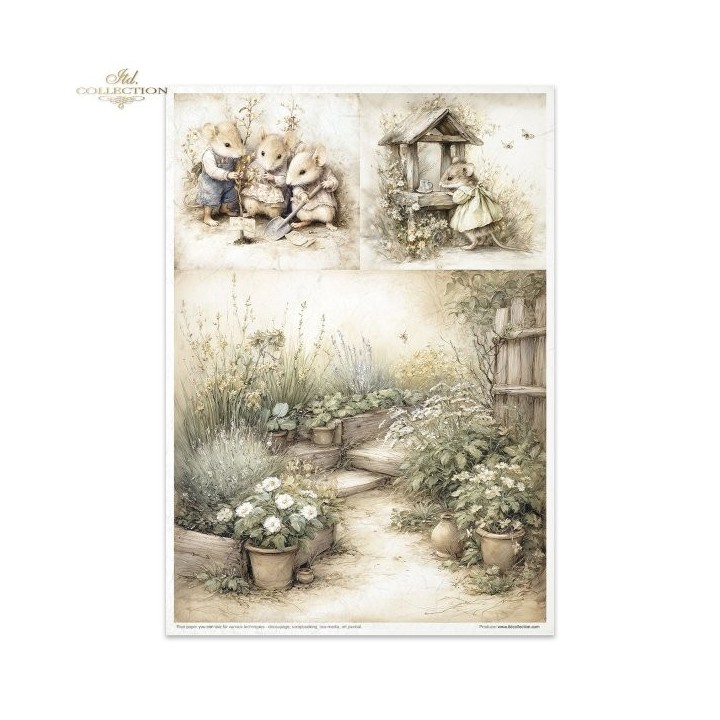 Creatieve set RP100 Muizenwereld - Lentedagen