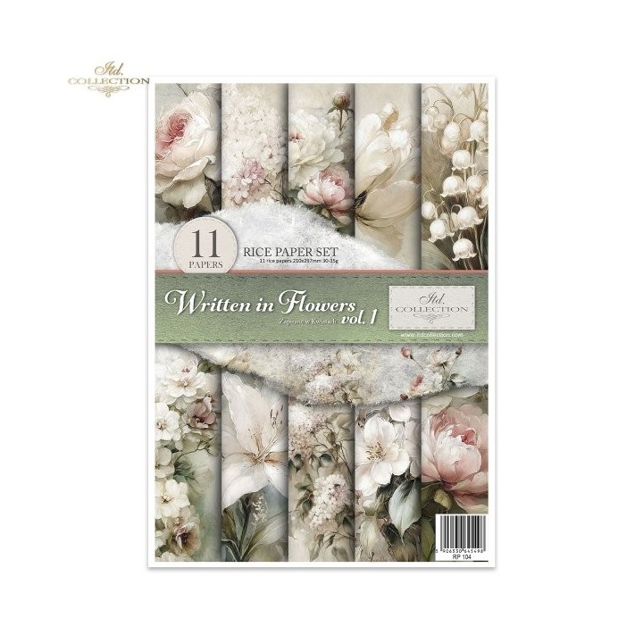 Creatieve set RP104 Geschreven in bloemen