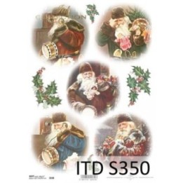 Decoupagepapier Soft ITD S0350