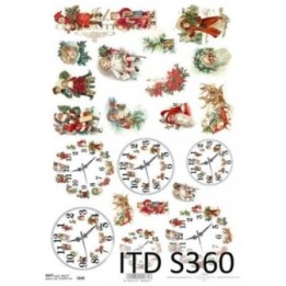 Decoupagepapier Soft ITD S0360