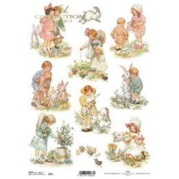 Decoupagepapier Soft ITD S0365
