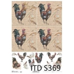 Decoupagepapier Zacht ITD S0369