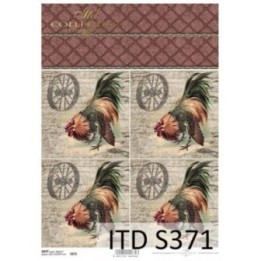 Decoupagepapier Zacht ITD S0371