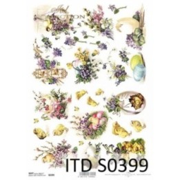 Decoupagepapier Zacht ITD S0399