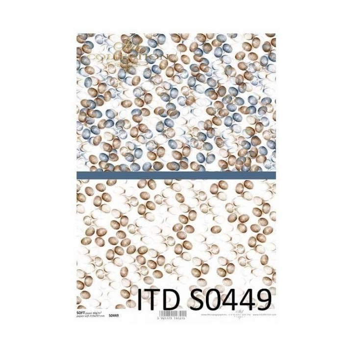 Decoupagepapier Soft ITD S0449