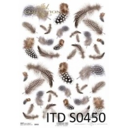 Decoupagepapier Soft ITD S0450