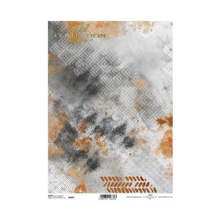 Decoupagepapier Soft ITD S0459