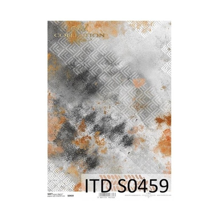 Decoupagepapier Soft ITD S0459 Steampunk