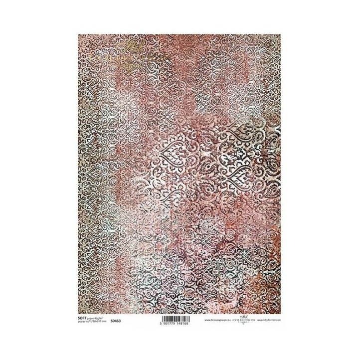 Decoupagepapier Soft ITD S0463