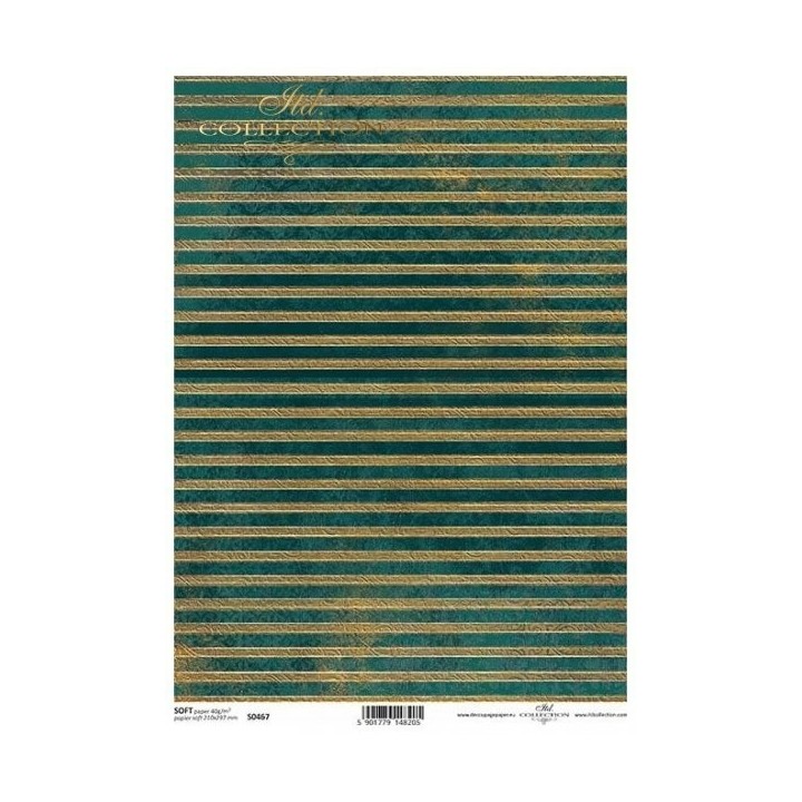 Decoupagepapier Soft ITD S0467