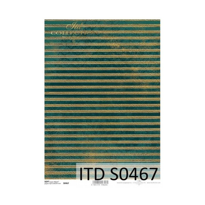 Decoupagepapier Soft ITD S0467