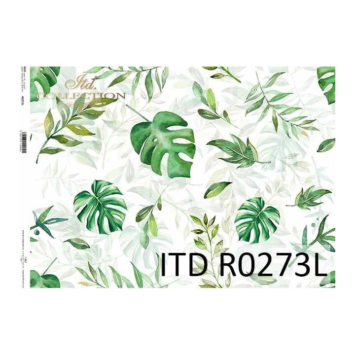 Rijstpapier R0273L Tropical Dreams