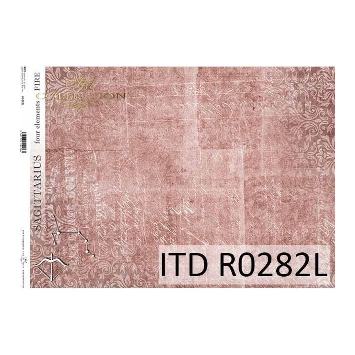 Rijstpapier R0282L Four Elements-Fire