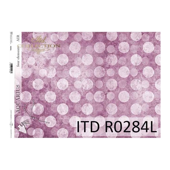 Rijstpapier R0284L Four Elements-Air