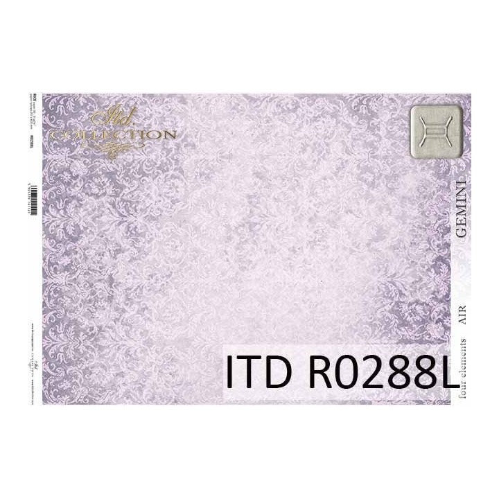 Rijstpapier R0288L Four Elements-Air