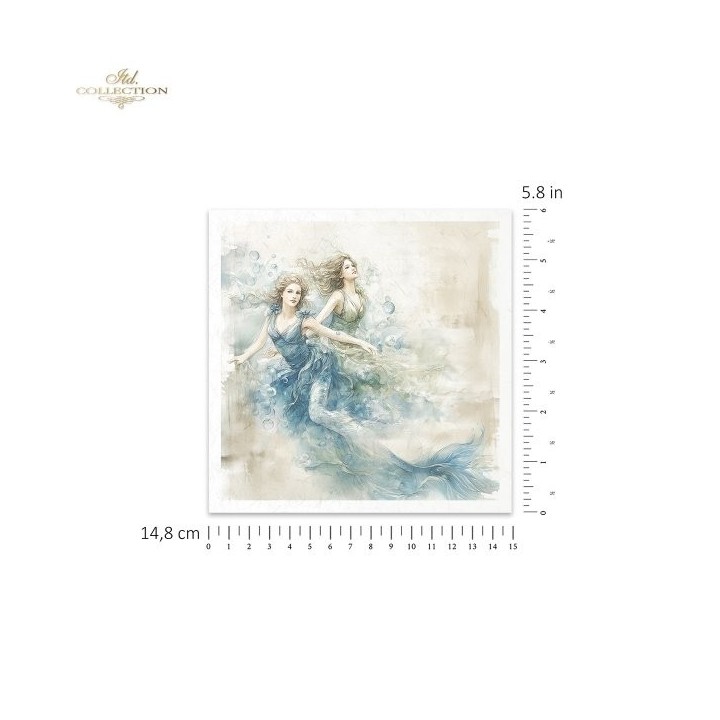 Rijstpapierset RSM224 Four Elements-Water