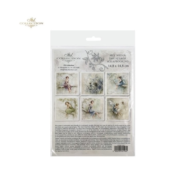 Rijstpapierset RSM226 Four Elements-Air