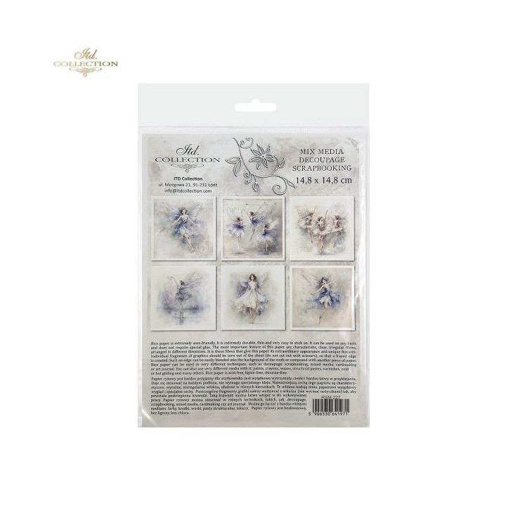 Rijstpapierset RSM227 Four Elements-Air