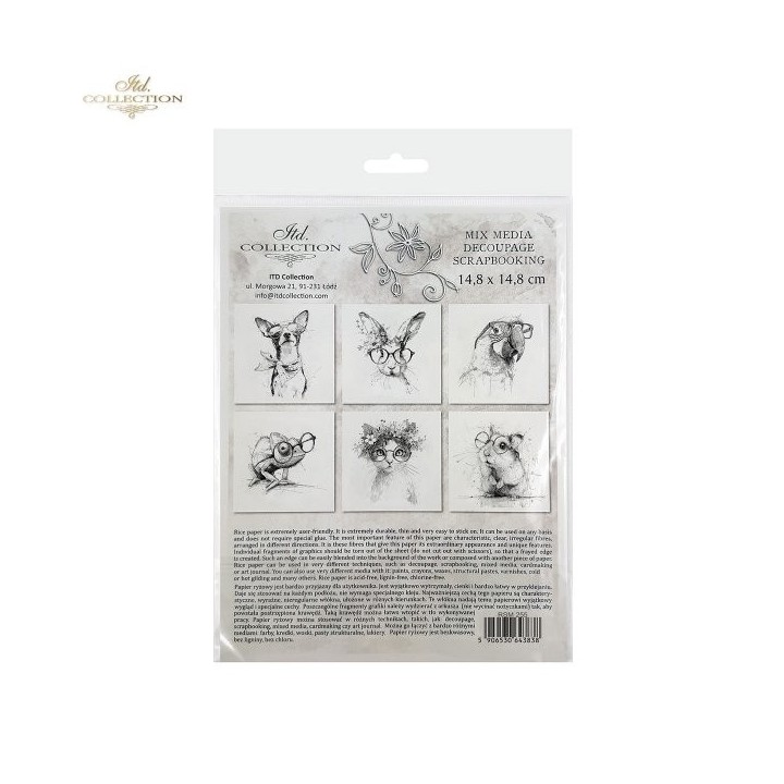 Rijstpapierset RSM255