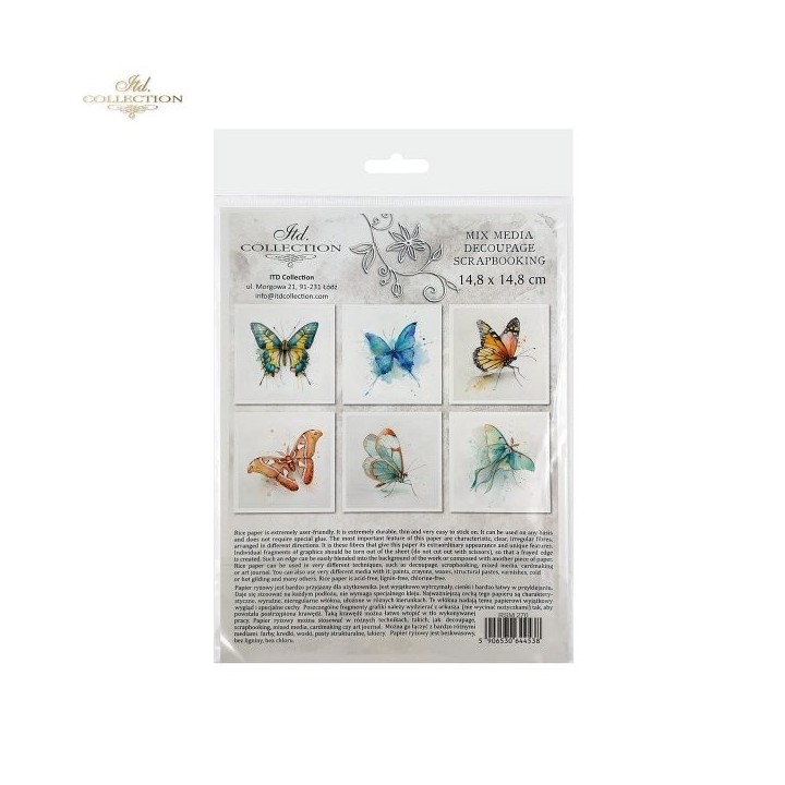 Rijstpapierset RSM270 Tropical Dreams