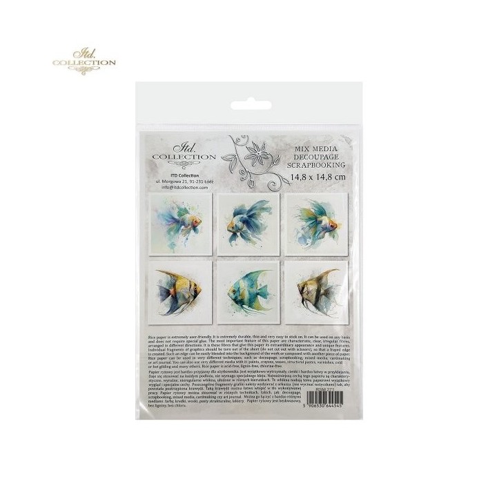 Rijstpapierset RSM271 Tropical Dreams