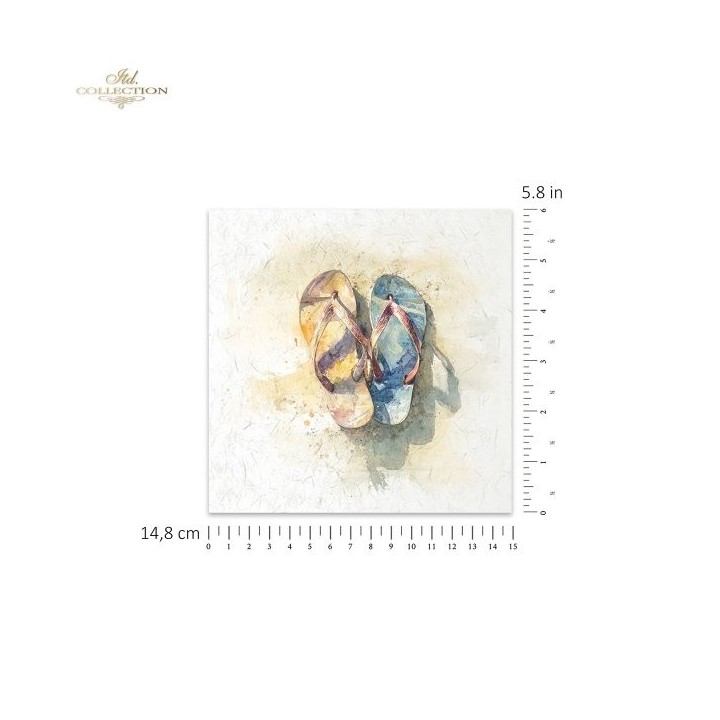 Rijstpapierset RSM277 Tropical Dreams