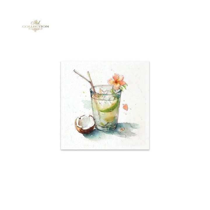 Rijstpapierset RSM277 Tropical Dreams