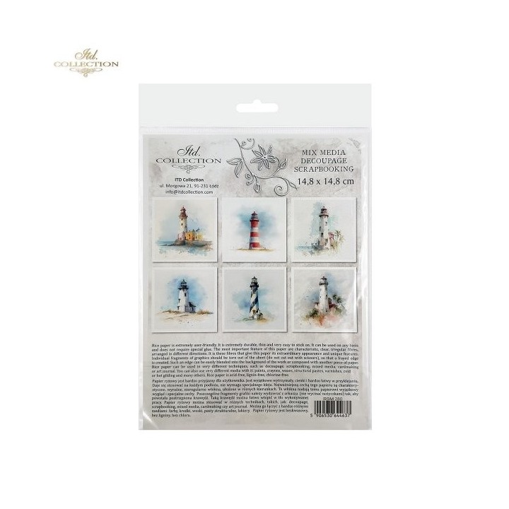 Rijstpapierset RSM280 Tropical Dreams