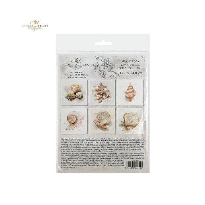 Rijstpapierset RSM282 Tropical Dreams