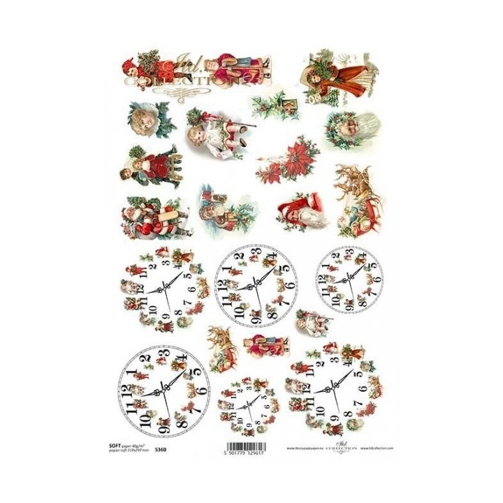 Decoupagepapier Soft ITD S0360