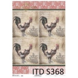 Decoupagepapier Soft ITD S0368
