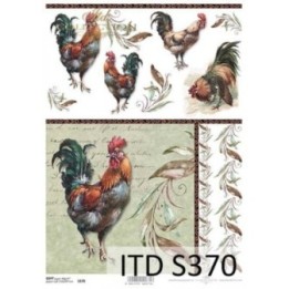 Decoupagepapier Soft ITD S0370